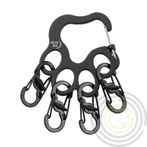 Nite Ize Pawprint Locker™ Keyrack™ karabineres kulcstartó