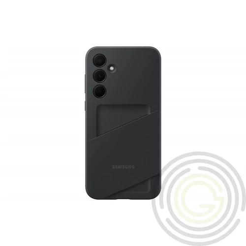 Samsung Galaxy A35 5G kártyatartós tok, Fekete