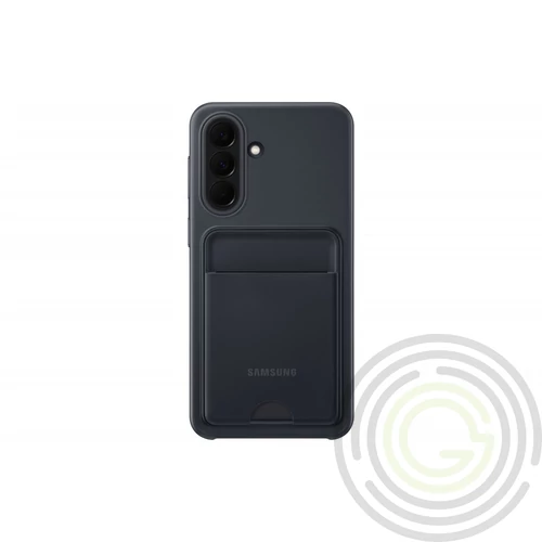 Samsung Galaxy A37 5G kártyatartós hátlap, fekete
