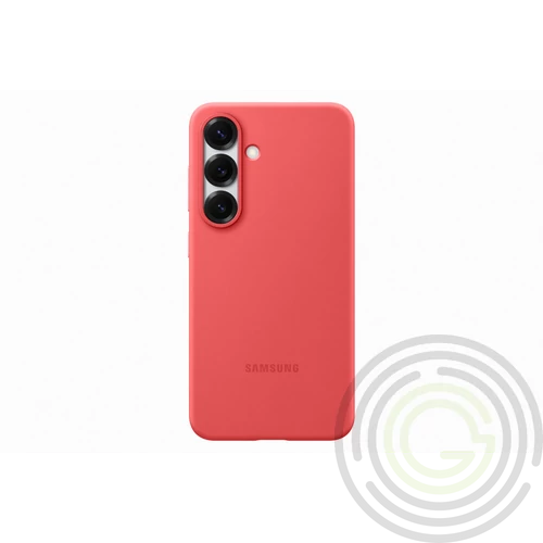 Samsung Galaxy S25 szilikon tok, Piros
