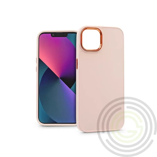 Frame Apple iPhone 13 szilikon hátlap - rózsaszín
