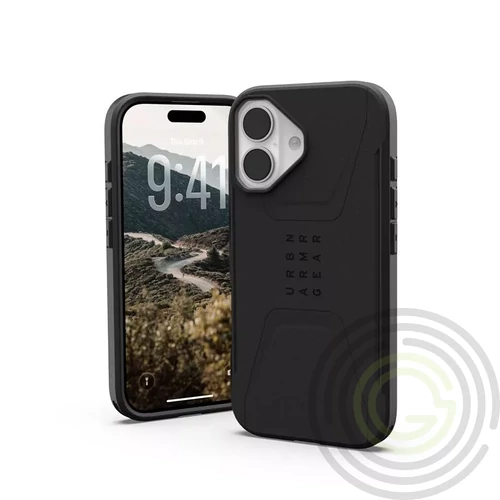 UAG Civilian MagSafe Apple iPhone 17 hátlap tok, fekete
