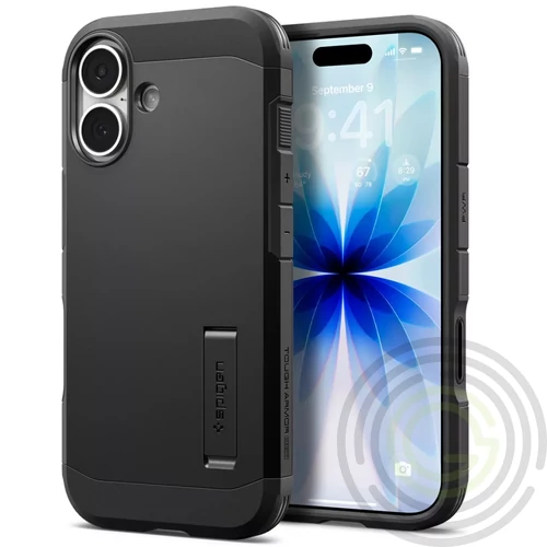 Spigen Tough Armor T MagFit Apple iPhone 17 tok, MagSafe, fekete
