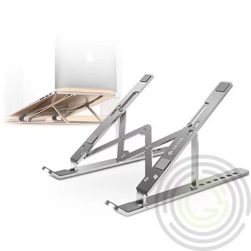 Devia Pro1 asztali tablet/laptop tartóállvány max. 16" méret - szürke
