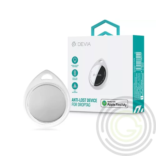 Devia Anti-lost Device bluetooth AirTag - DropTag - fehér