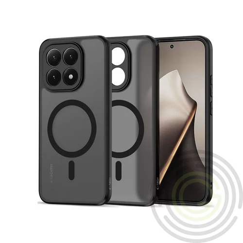 Tech-Protect Magmat Magsafe szilikon tok - Xiaomi 15T - matt fekete