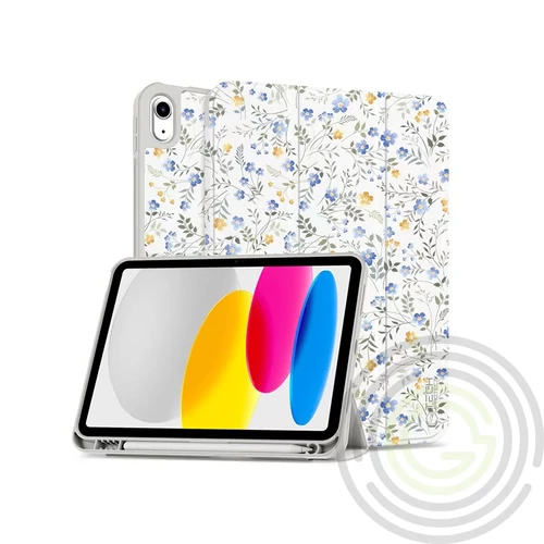 Tech-Protect tablet tok (Smart Case Pen) - Apple iPad 10.9 (2022)/11 (2025) - Spring Flowers - ECO