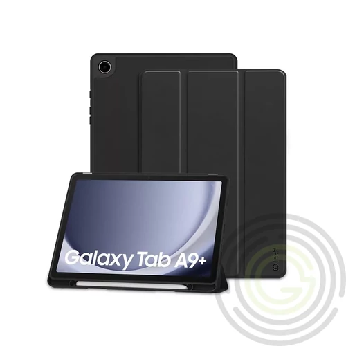 Tech-Protect tablet tok (Smart Case) - Samsung Galaxy Tab A9+ 11" - fekete
