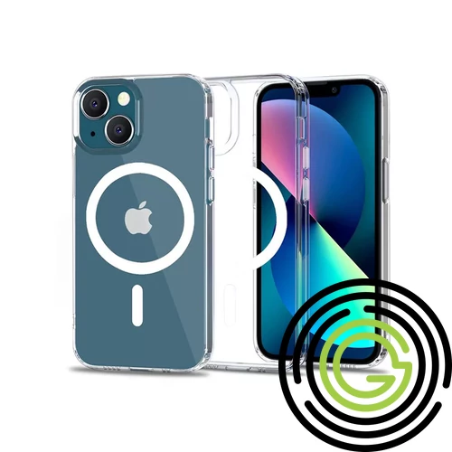 Apple iPhone 13 szilikon hátlap - Tech-Protect Magmat Magsafe - átlátszó