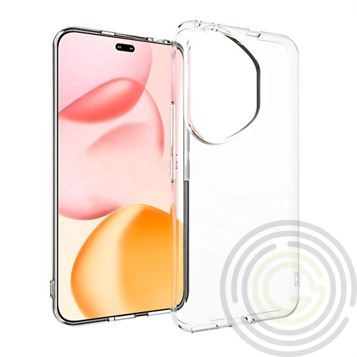 Honor 400 Pro vékony szilikon hátlap, Átlátszó
