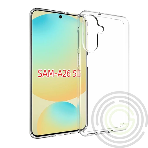 Samsung A26 vékony szilikon hátlap,Átlátszó