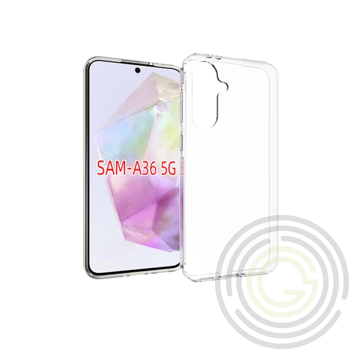 Samsung A36/A56 vékony szilikon hátlap,Átlátszó