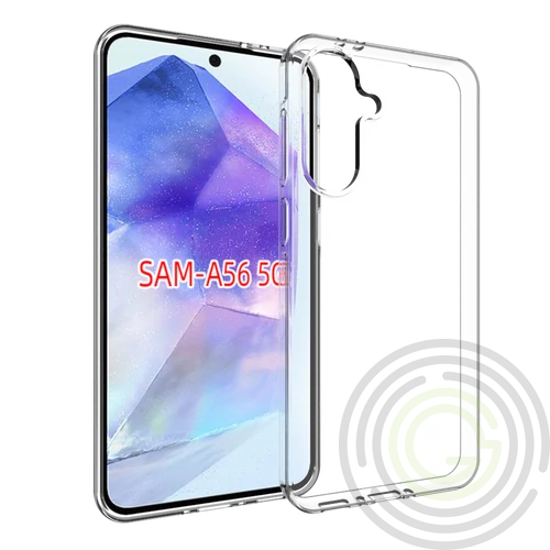 Samsung A36/A56 vékony szilikon hátlap,Átlátszó