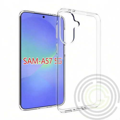 Samsung A57 vékony szilikon hátlap,Átlátszó