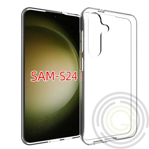 Samsung Galaxy S24 vékony szilikon hátlap,Átlátszó