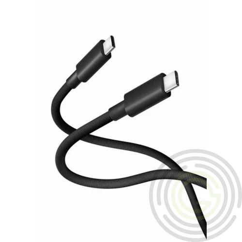 Xiaomi USB 4.0 Type C fonott kábel, fekete 1m