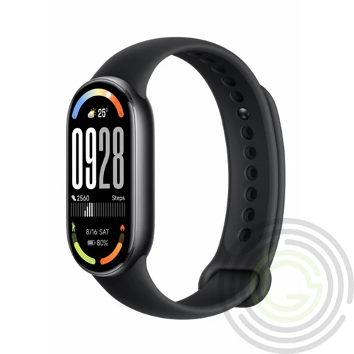 Xiaomi Smart Band 10 aktivitásmérő, fekete