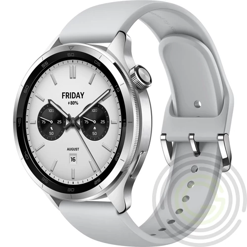 Xiaomi Watch S4 okosóra, ezüst