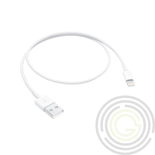 Apple Lightning USB kábel, 0,5 m, Fehér