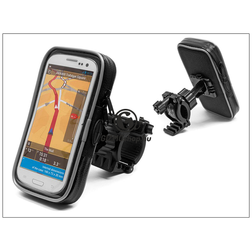 Univerzális kerékpárra/motorkerékpárra szerelhető, vízálló telefontartó – Extreme 167