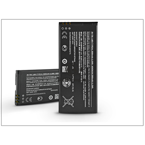 Microsoft Lumia 950 gyári akkumulátor – Li-Ion 3000 mAh – BV-T5E (ECO csomagolás)