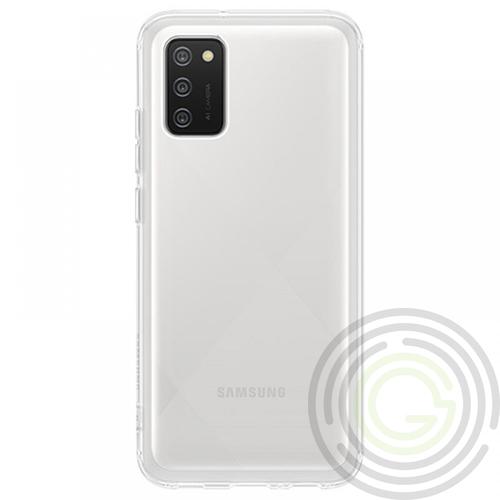 Samsung Galaxy A22 LTE soft clear cover, Átlátszó