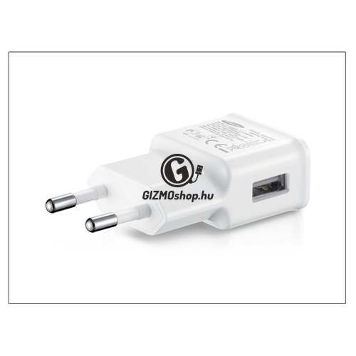 Samsung gyári USB hálózati töltő adapter – 5V/2A – ETA-U90EWEG white (csomagolás nélküli)