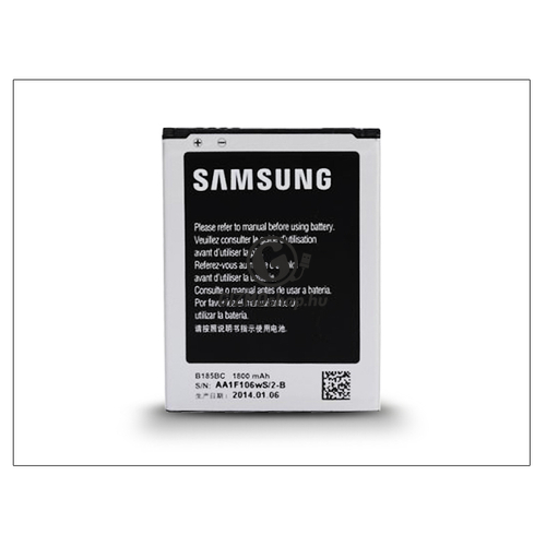 Samsung G3500 Galaxy Core Plus gyári akkumulátor – Li-Ion 1800 mAh – EB-B185BC NFC (csomagolás nélküli)
