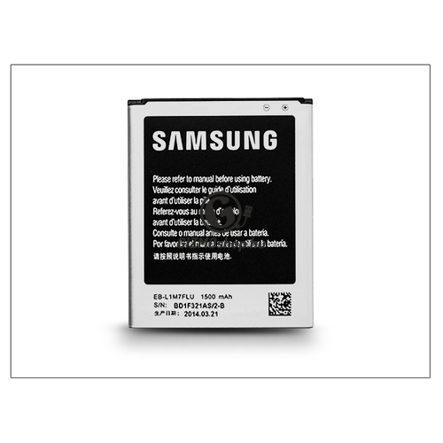 Samsung i8190 Galaxy S3 Mini gyári akkumulátor – Li-Ion 1500 mAh – EB-L1M7FLU NFC (csomagolás nélküli)