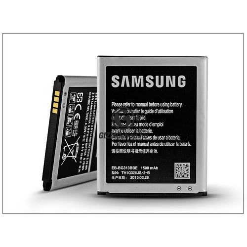 Samsung SM-G313 Galaxy Trend 2 gyári akkumulátor – Li-Ion 1500 mAh – EB-BG313BBE NFC (csomagolás nélküli)