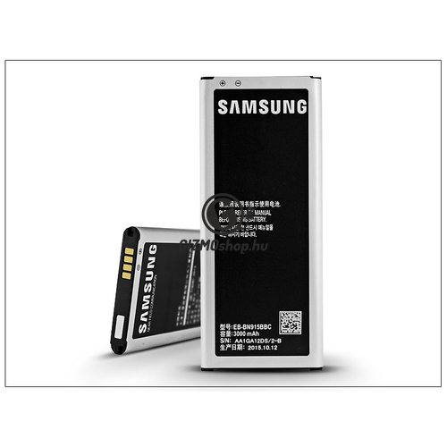 Samsung SM-N915 Galaxy Note Edge gyári akkumulátor – Li-Ion 3000 mAh – EB-BN915BBC NFC (csomagolás nélküli)