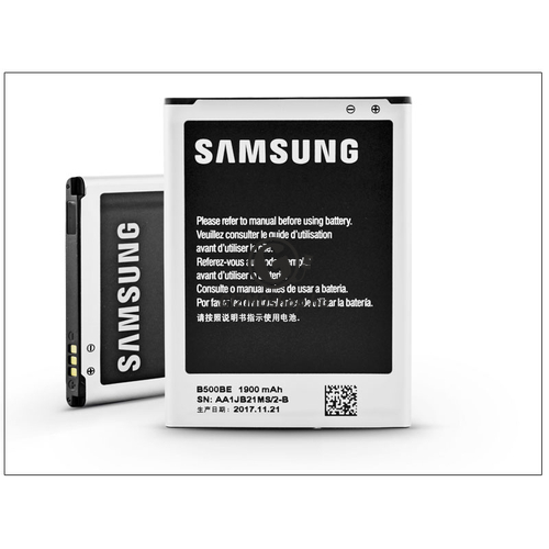 Samsung i9190 Galaxy S4 Mini gyári akkumulátor – Li-Ion 1900 mAh – EB-B500BE (ECO csomagolás)