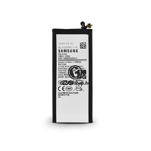 Samsung J730F Galaxy J7 (2017) gyári akkumulátor – Li-Ion 3600 mAh – EB-BJ730ABE (ECO csomagolás)