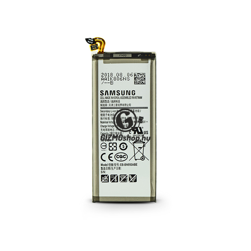 Samsung N950F Galaxy Note 8 gyári akkumulátor – Li-Ion 3300 mAh – EB-BN950ABE (ECO csomagolás)