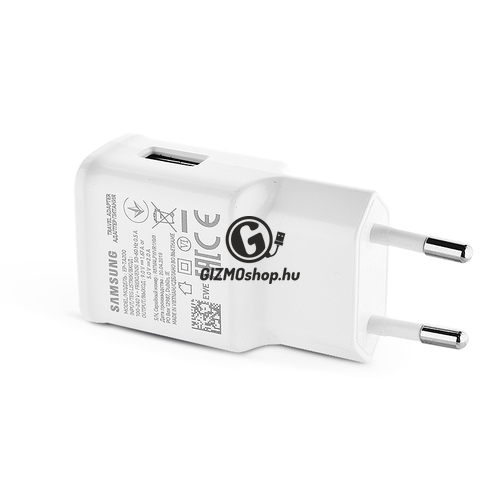 Samsung gyári USB hálózati töltő adapter – 5V/2A – EP-TA200EWE white – Adaptive Fast Charging (ECO csomagolás)