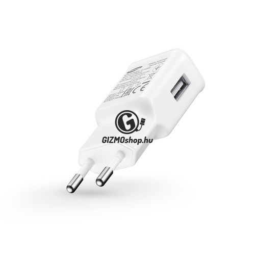 Samsung gyári USB hálózati töltő adapter – 5V/2A – EP-TA12EWE white (ECO csomagolás)