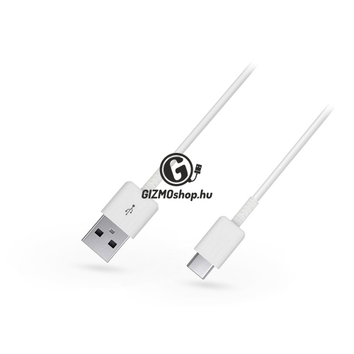 Samsung gyári USB – USB Type-C adat- és töltőkábel 1 m-es vezetékkel – EP-DG970BWE – white (ECO csomagolás)