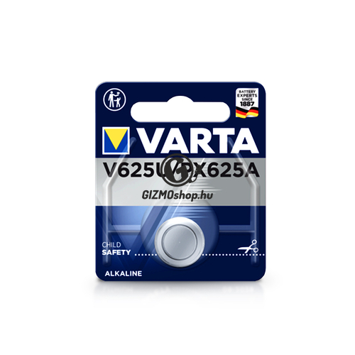 Varta V625U/PX625A/LR9 Alkaline gombelem – 1,5V – 1 db/csomag