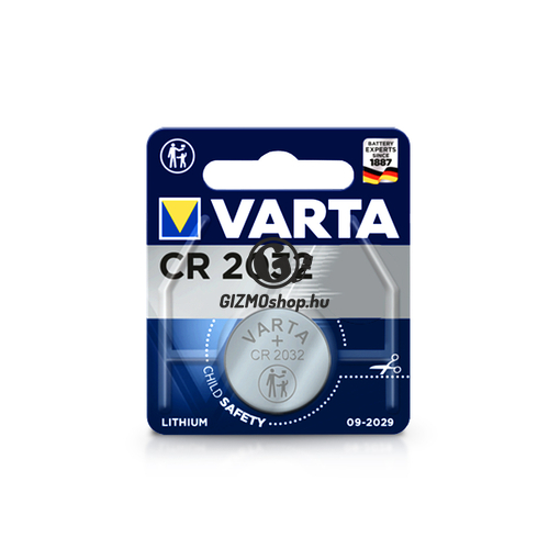 Varta CR2032 lithium gombelem – 3V – 1 db/csomag