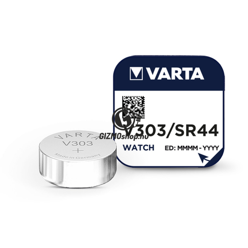 Varta V303/SR44 Primary Silver gombelem – 1,55V – 1 db/csomag