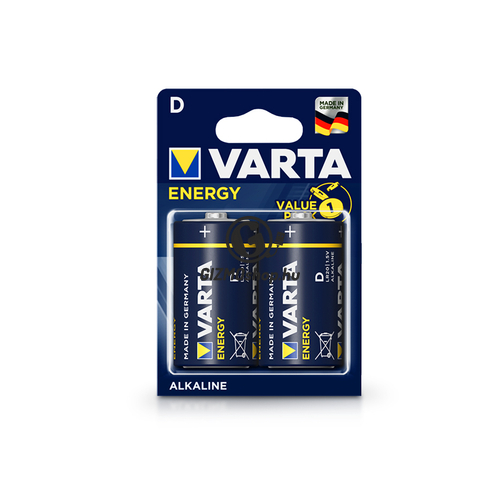 VARTA Energy Alkaline R20 góliát elem – 2 db/csomag