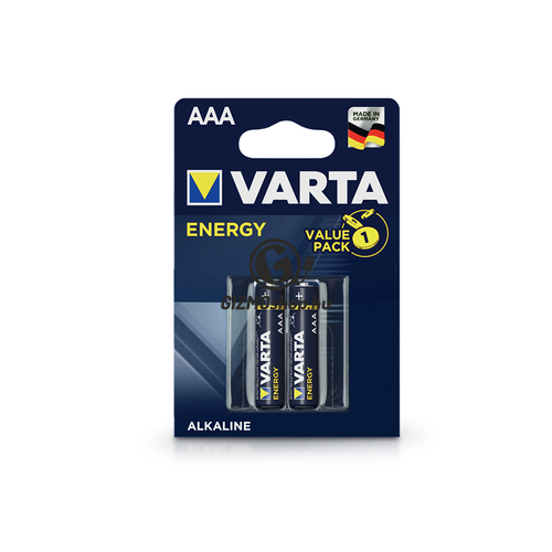 VARTA Energy Alkaline AAA ceruza elem – 2 db/csomag