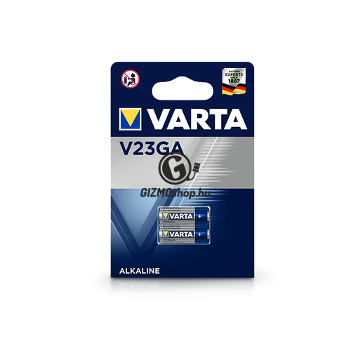 VARTA Alkaline V23GA elem – 12V – 2 db/csomag