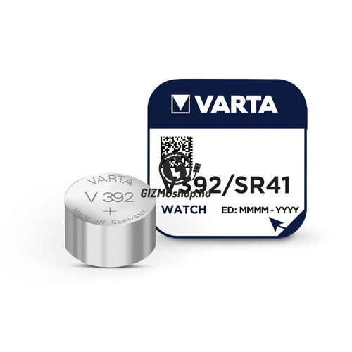 Varta V392/SR41 Primary Silver gombelem – 1,55V – 1 db/csomag