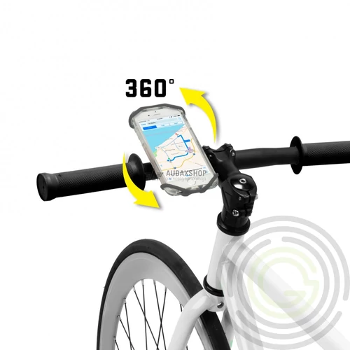 WPT-09-R3 Wraptor™ forgatható mobiltelefon-tartó kerékpárkormányra