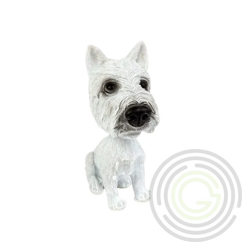 Bólogató Kutya - Westie (10cm magas)