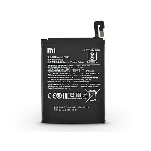 Xiaomi Redmi Note 5/Note 5 Pro gyári akkumulátor – Li-polymer 4000 mAh – BN45 (ECO csomagolás)