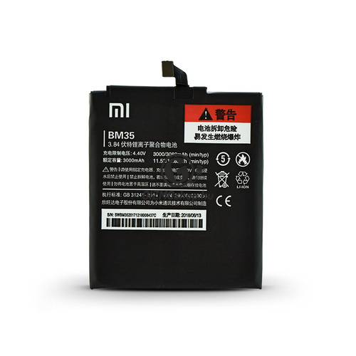 Xiaomi Mi 4c gyári akkumulátor – Li-ion 3080 mAh – BM35 (ECO csomagolás)