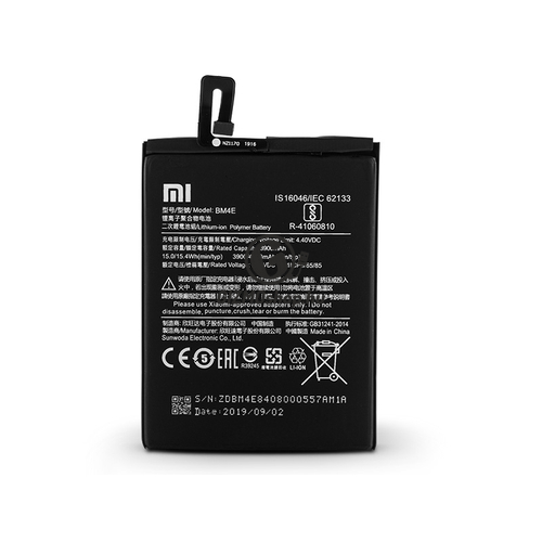 Xiaomi Pocophone F1 gyári akkumulátor – Li-ion Polymer 4000 mAh – BM4E (ECO csomagolás)