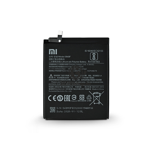 Xiaomi Mi 8 Pro/Mi 8 Explorer gyári akkumulátor – Li-ion 3000 mAh – BM3F (ECO csomagolás)